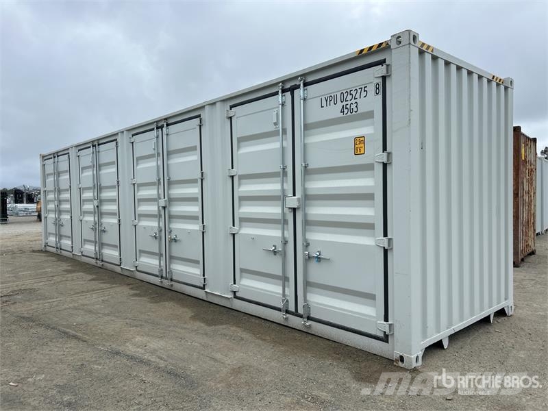 40 ft High Cube Multi-Door Storage Container حاويات تخزين