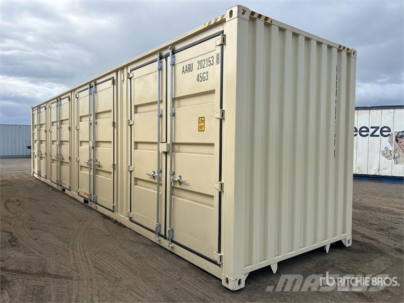 40 ft High Cube Multi-Door Storage Container (Unus Raktárkonténerek