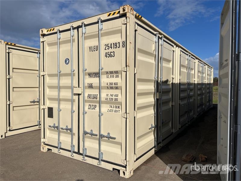 40 ft High Cube Multi-Door Storage Container (Unus Storage containers