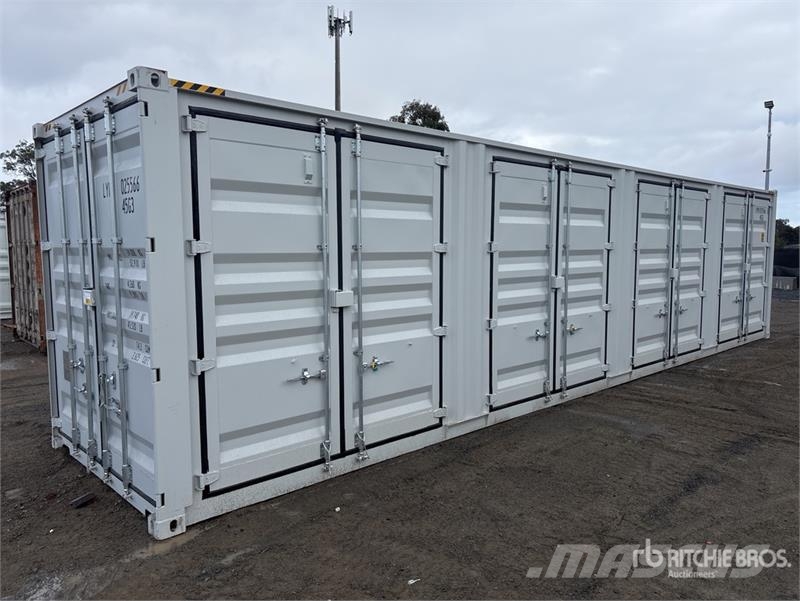 40 ft High Cube Multi-Door Storage Container 贮藏箱