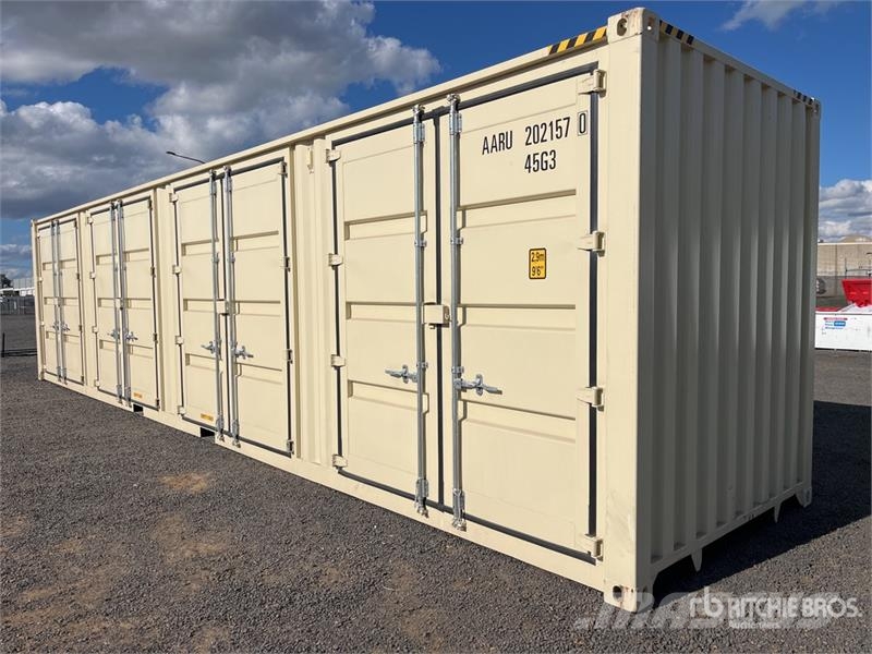 40 ft High Cube Multi-Door Storage Container حاويات تخزين