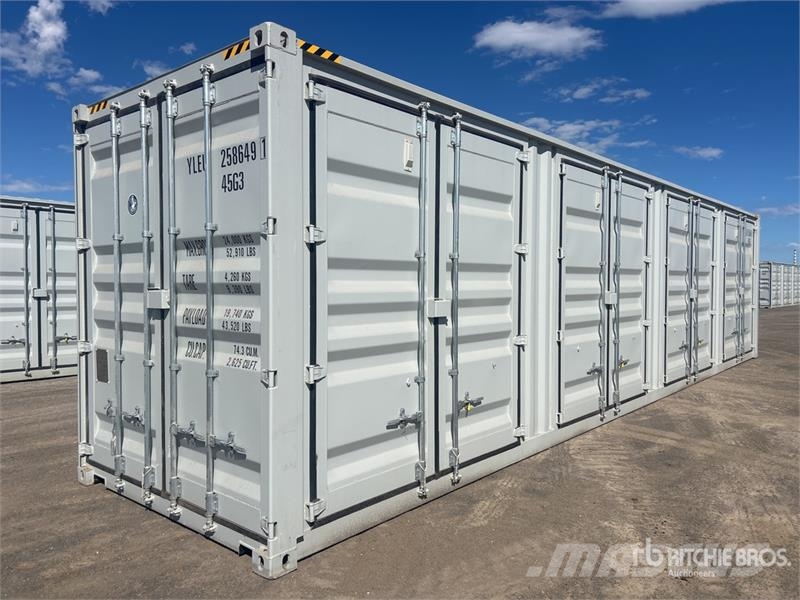 40 ft High Cube Multi-Door Storage Container (Unus Skladové kontajnery