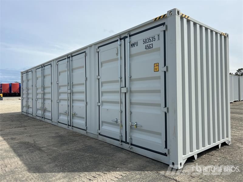 40 ft High Cube Multi-Door Storage Container (Unus Raktárkonténerek