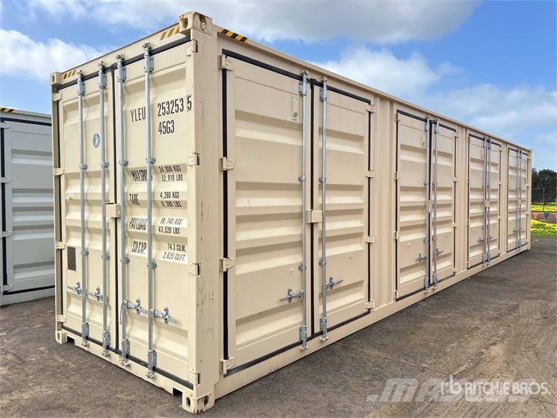 40 ft High Cube Multi-Door Storage Container Skladové kontejnery