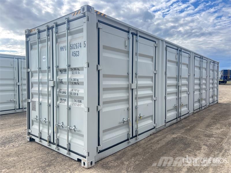 40 ft High Cube Multi-Door Storage Container (Unus Kontenery magazynowe