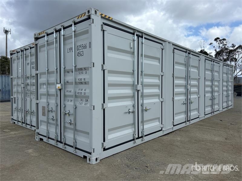  40 ft High Cube Multi-Door Storage Container Raktárkonténerek
