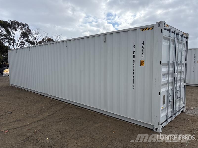 40 ft High Cube Multi-Door Storage Container 贮藏箱