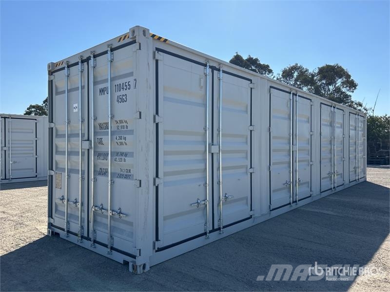 40 ft High Cube Multi-Door Storage Container (Unus Lagerbehälter