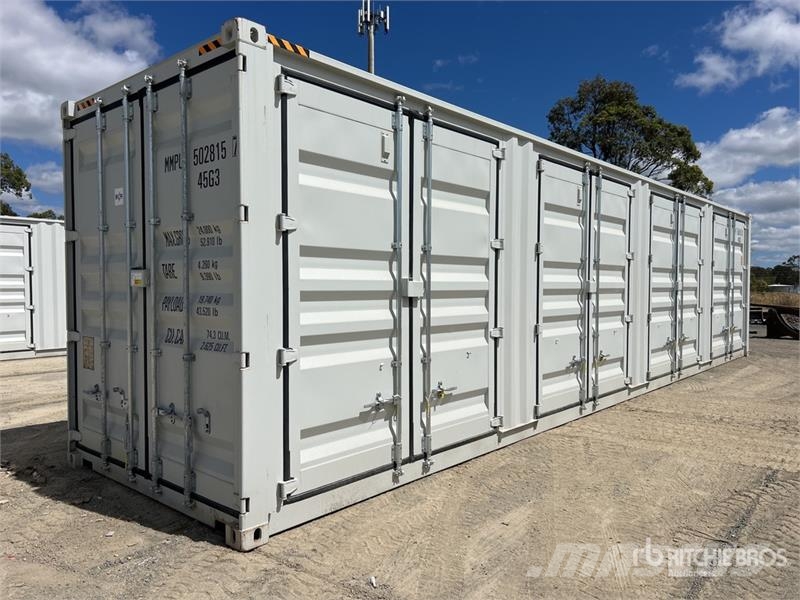40 ft High Cube Multi-Door Storage Container (Unus 貯蔵