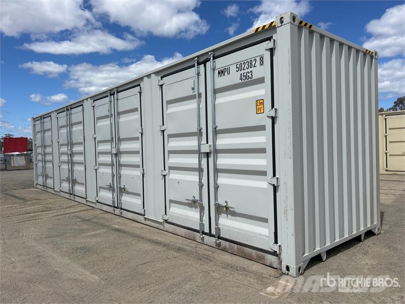  40 ft High Cube Multi-Door Storage Container (Unus 貯蔵