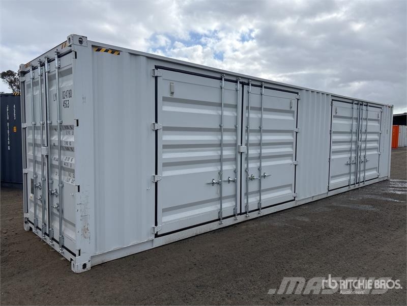 40 ft High Cube Multi-Door Storage Container 贮藏箱