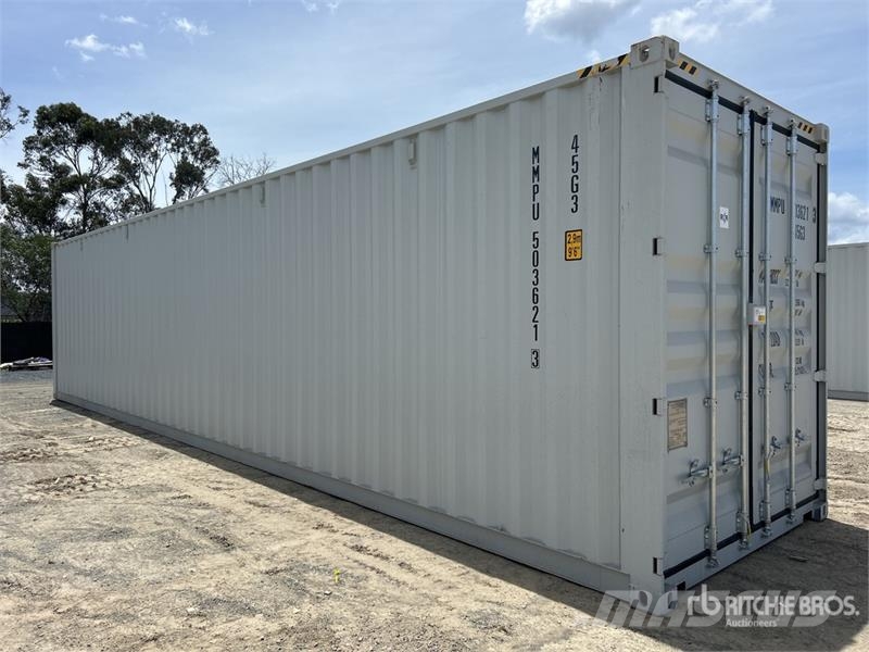 40 ft High Cube Multi-Door Storage Container (Unus Raktárkonténerek