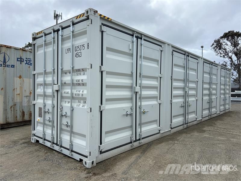 40 ft High Cube Multi-Door Storage Container حاويات تخزين