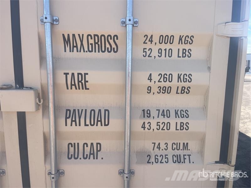 40 ft High Cube Multi-Door Storage Container (Unus Kontenery magazynowe