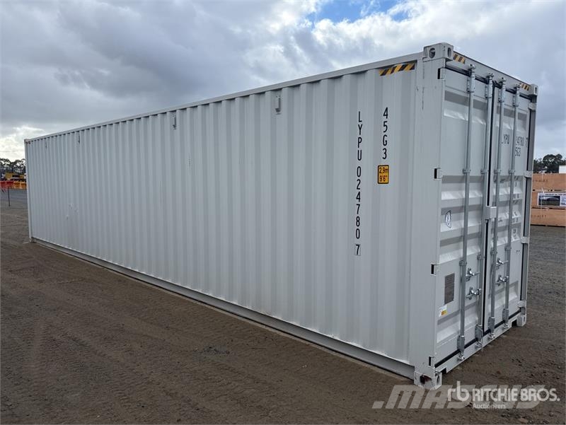 40 ft High Cube Multi-Door Storage Container 贮藏箱