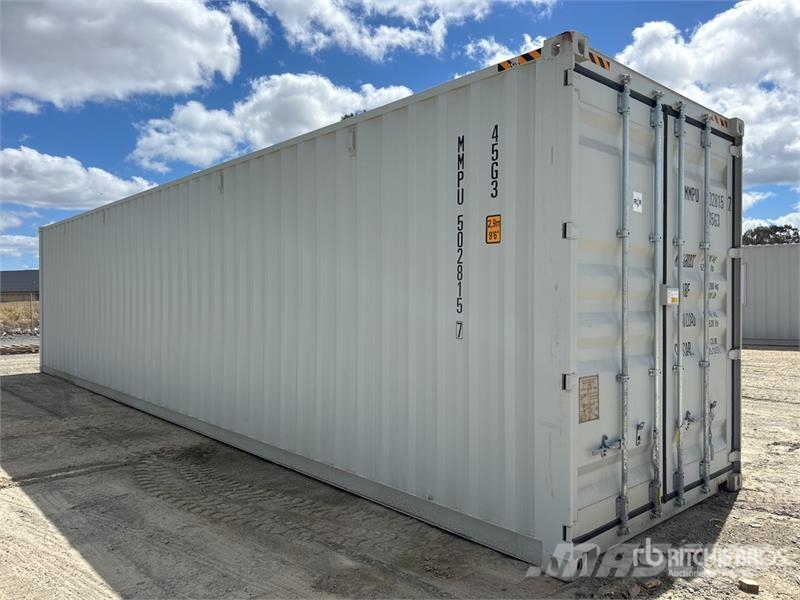 40 ft High Cube Multi-Door Storage Container (Unus 貯蔵