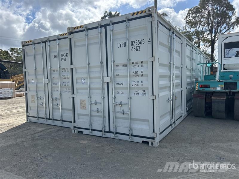 40 ft High Cube Multi-Door Storage Container Lagercontainere