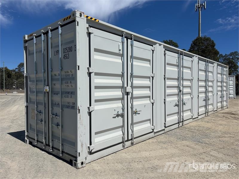 40 ft High Cube Multi-Door Storage Container Contenedores de almacenamiento