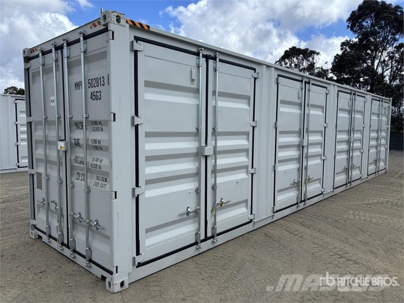 40 ft High Cube Multi-Door Storage Container Lagercontainere