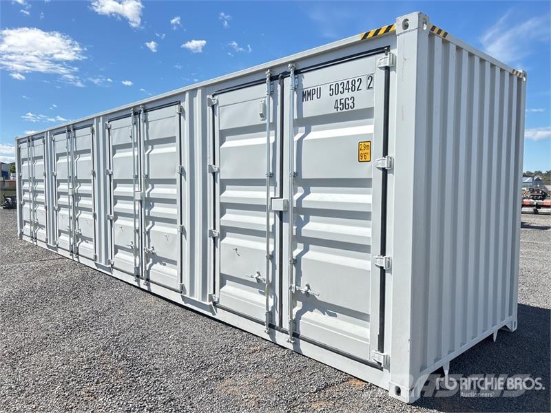 40 ft High Cube Multi-Door Storage Container Raktárkonténerek