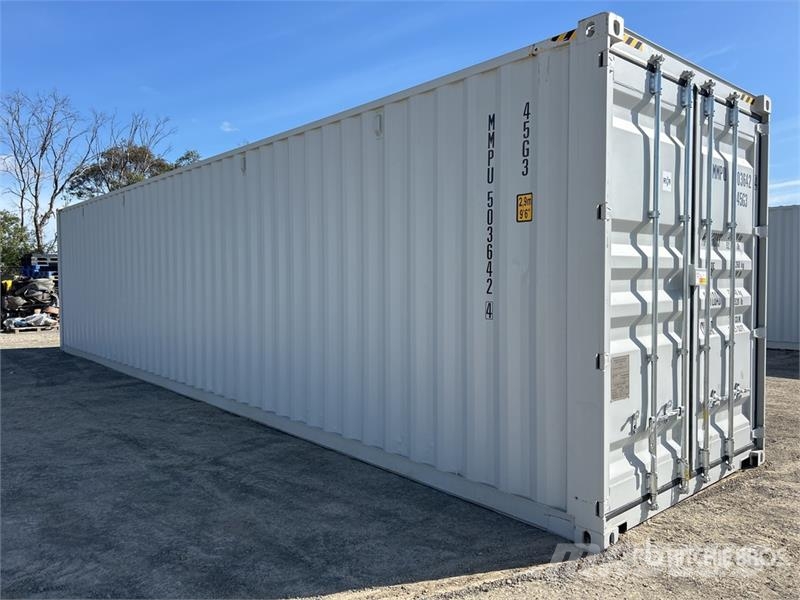 40 ft High Cube Multi-Door Storage Container (Unus Raktárkonténerek