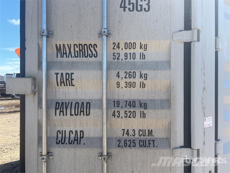  40 ft High Cube Multi-Door Storage Container (Unus Контейнеры для хранения