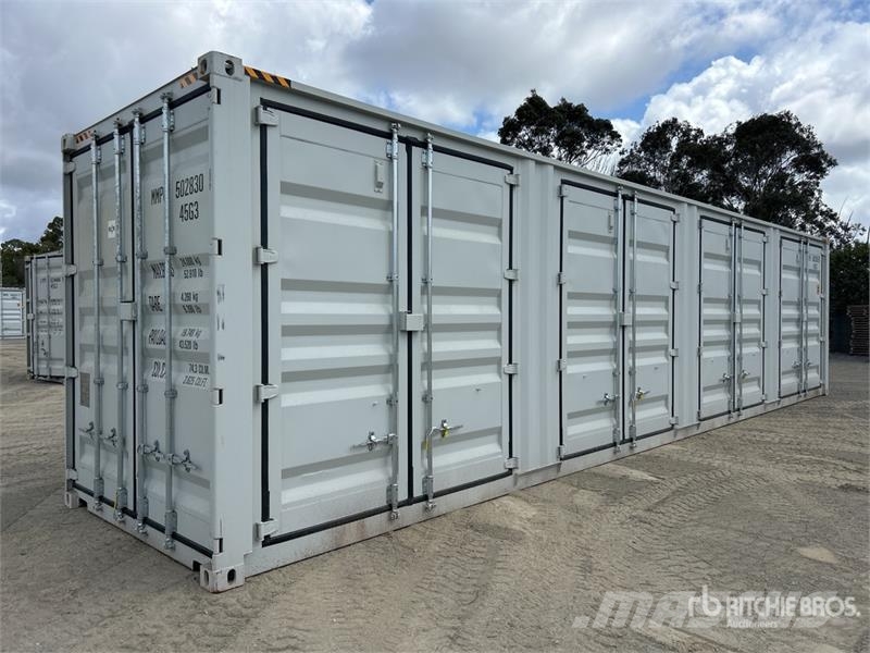  40 ft High Cube Multi-Door Storage Container (Unus حاويات تخزين