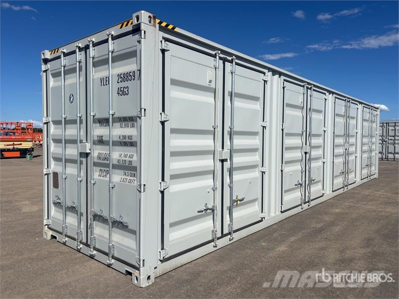 40 ft High Cube Multi-Door Storage Container (Unus Storage containers