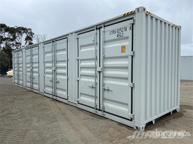  40 ft High Cube Multi-Door Storage Container Raktárkonténerek