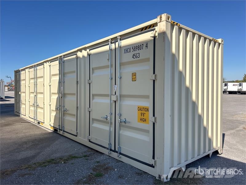  40 ft High Cube Multi-Door Storage Container (Unus Kontejneri za skladištenje