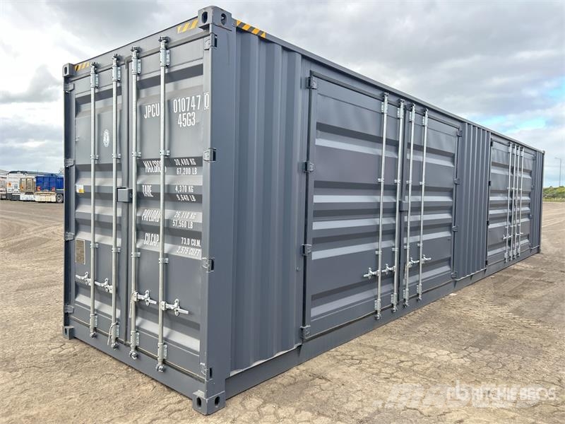 40 ft High Cube Multi-Door Storage Container Kontenery magazynowe
