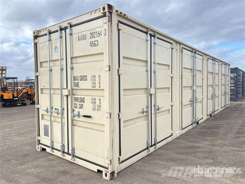 40 ft High Cube Multi-Door Storage Container (Unus Skladové kontejnery