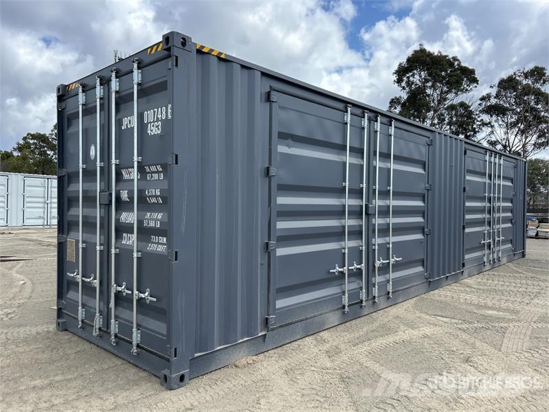 40 ft High Cube Multi-Door Storage Container (Unus 貯蔵