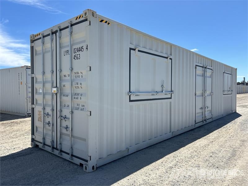 40 ft High Cube Multi-Door Storage Container Contenedores de almacenamiento