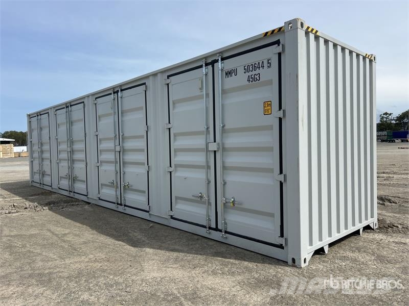 40 ft High Cube Multi-Door Storage Container (Unus Raktárkonténerek