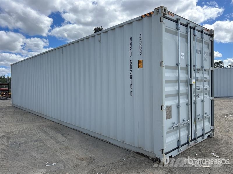 40 Ft One-Way High Cube Storage Container (Unused) Contenedores de almacenamiento