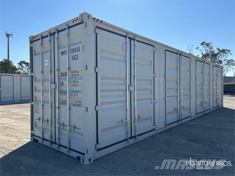 40 Ft One-Way High Cube Multi-Door Storage Contain Storage containers