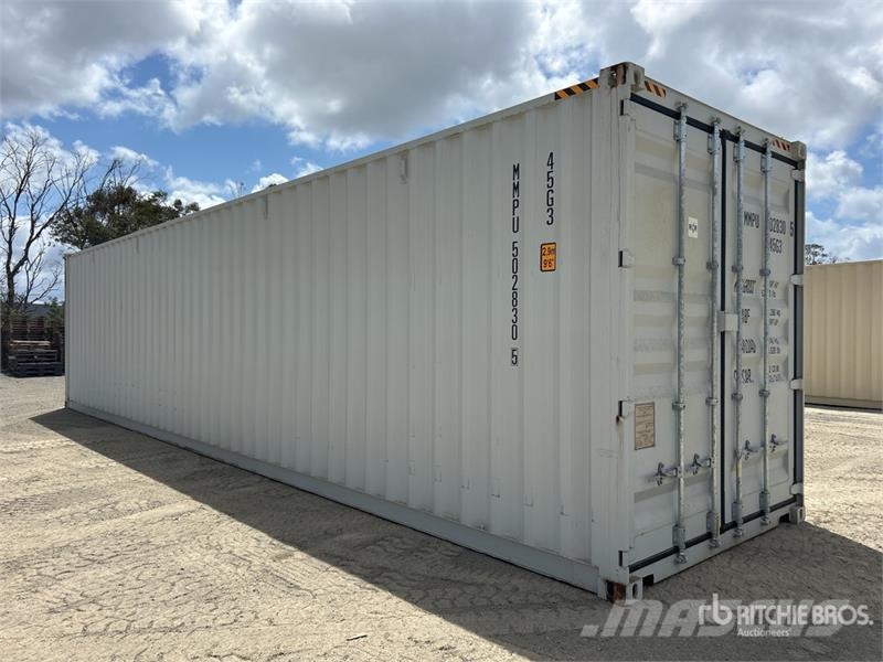 40 Ft One-Way High Cube Storage Container (Unused) 貯蔵