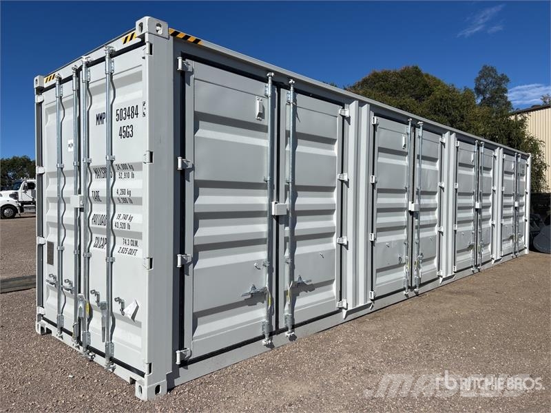 40 ft One-Way High Cube Multi-Door Storage Contain Raktárkonténerek