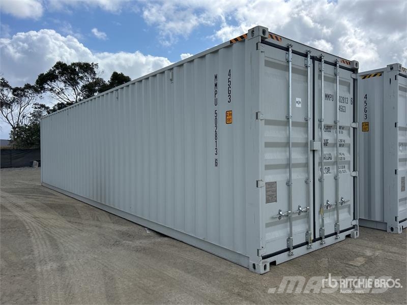  40 Ft One-Way High Cube Storage Container (Unused) Raktárkonténerek