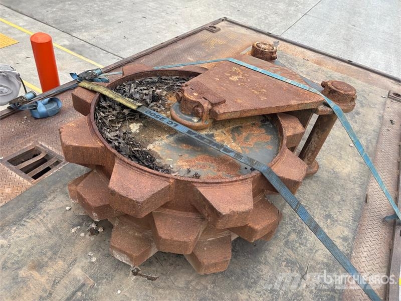 450 mm Q/C Excavator Compaction Wheel - Fits Hitac Other components