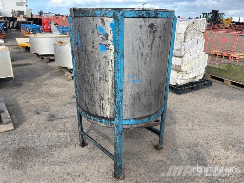 500 L Stainless Mixing Tank Fuel and additive tanks