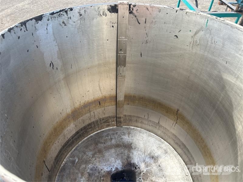 500 L Stainless Mixing Tank Fuel and additive tanks