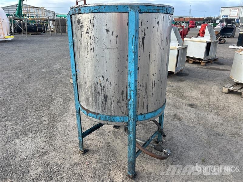 500 L Stainless Mixing Tank Fuel and additive tanks