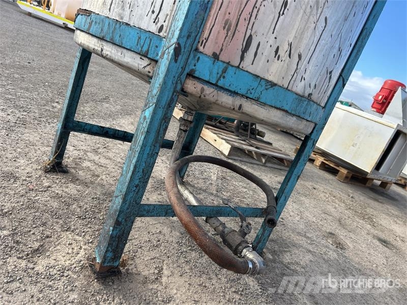 500 L Stainless Mixing Tank Fuel and additive tanks