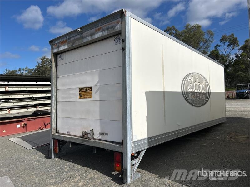 6.8 m Refrigerated Truck Body Ďalšie komponenty