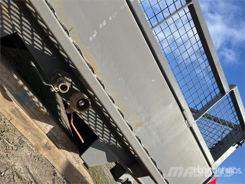 7000 L Flat Top Skid-Mounted Mud Tank Oprema za skladištenje i opskrbu plinom