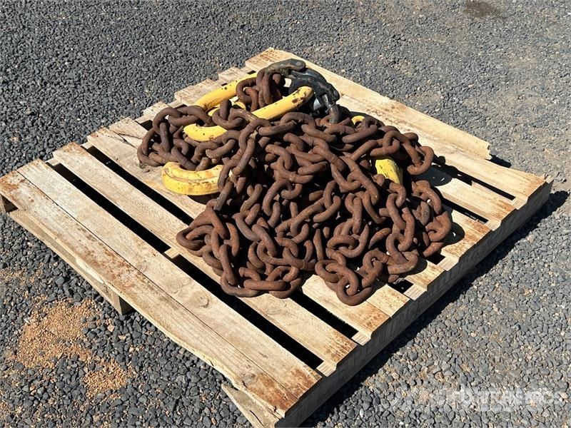  80 T 2-Leg Chain Sling أجزاء ومعدات رافعات
