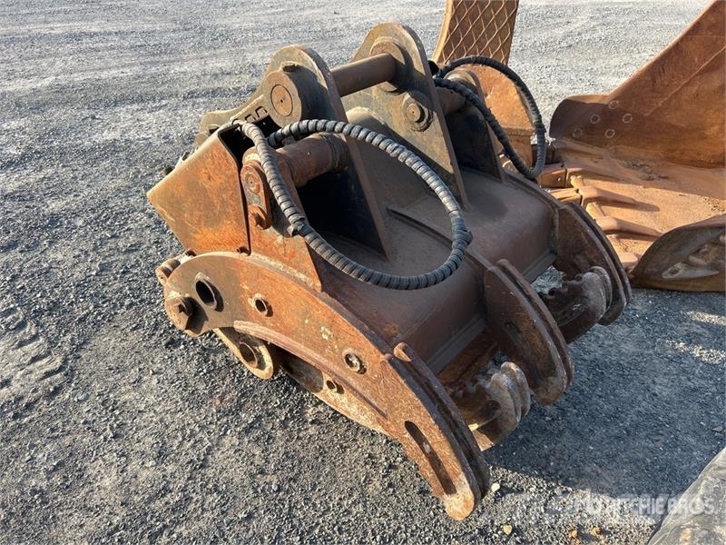  800 mm Q/C Hydraulic Excavator Grapple - Fits Case خطاطيف