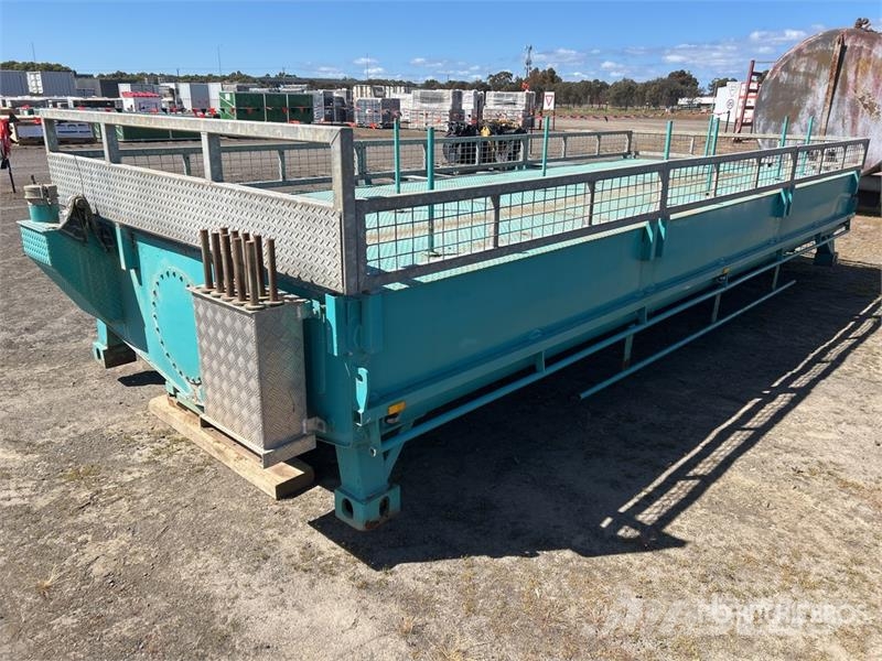 8000 L Flat Top Skid-Mounted Mud Tank Equipo de almacenamiento y provisión de gas